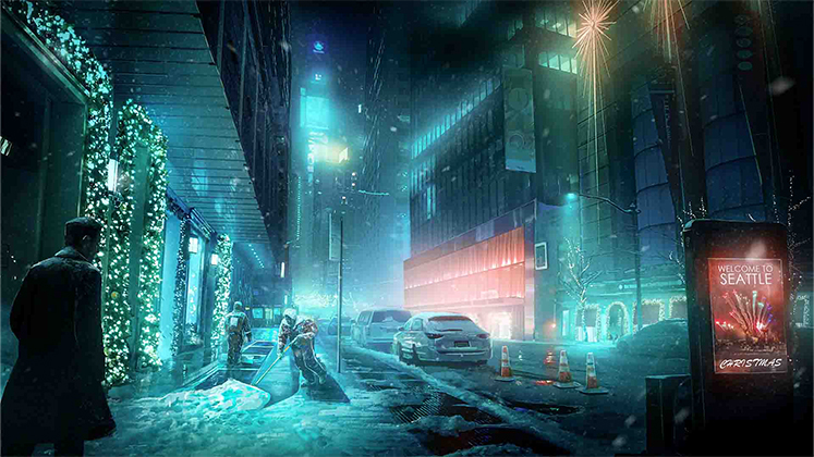 Vampire: The Masquerade – Bloodlines 2 Seattle city
