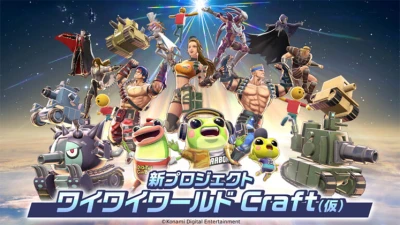 پروژه Wai Wai World Craft توسط کونامی معرفی شد