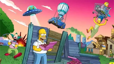 کراس‌اوور Fortnite و Simpsons رسماً آغاز شد: معرفی اسکین‌ها و باس‌های جدید