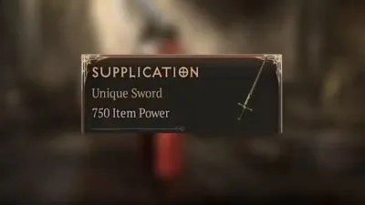 محل دراپ شمشیر Supplication در Diablo 4 (آپدیت Lord of Hatred)