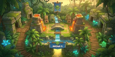 بهترین دک‌های آرنا 9 کلش رویال: Jungle Arena