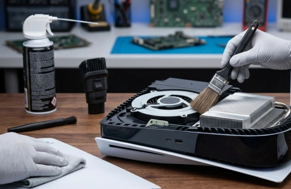 راهنمای کامل تمیز کردن پلی استیشن 5