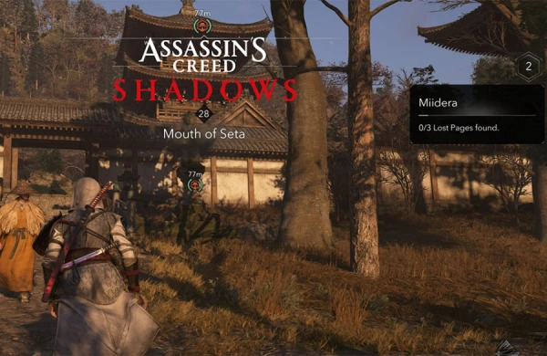 موقعیت تمام Templeها و Lost Pages در Assassin’s Creed Shadows