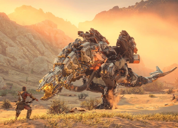 راهنمای ماشین Thunderjaw در Horizon Forbidden West