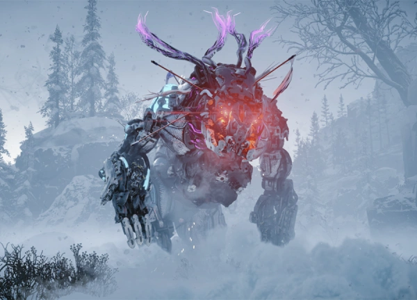 راهنمای ماشین Frostclaw در Horizon Forbidden West