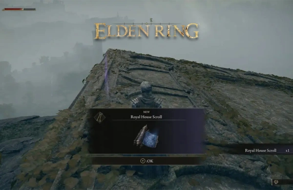 موقعیت Royal House Scroll در Elden Ring
