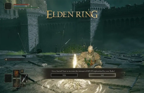 مکان Flask of Crimson Tears در Elden Ring