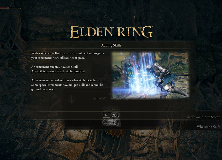 نحوه استفاده و تجهیز Skillها در Elden Ring