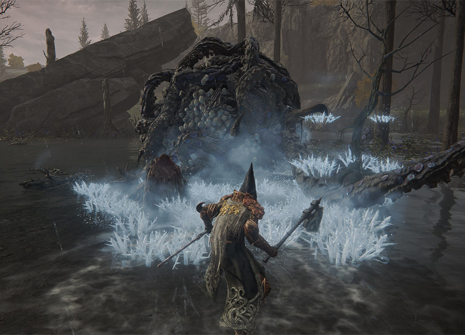 محل Ash of War: Hoarfrost Stomp در Elden Ring