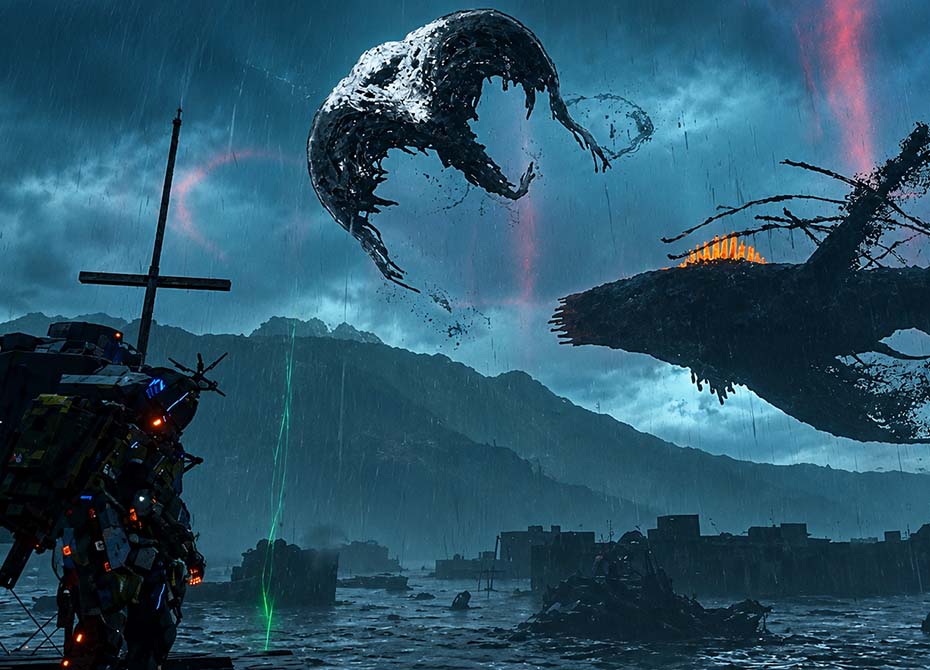 راهنمای شکست دادن باس Lord of the Tar Lake در Death Stranding 2
