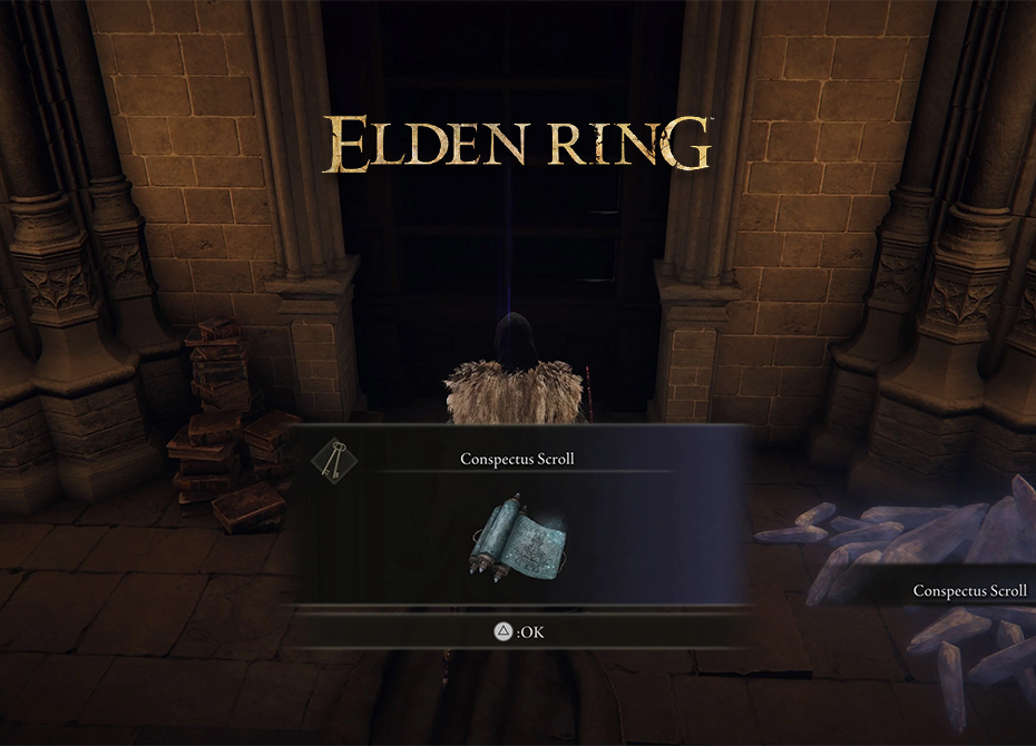محل Conspectus Scroll در Elden Ring