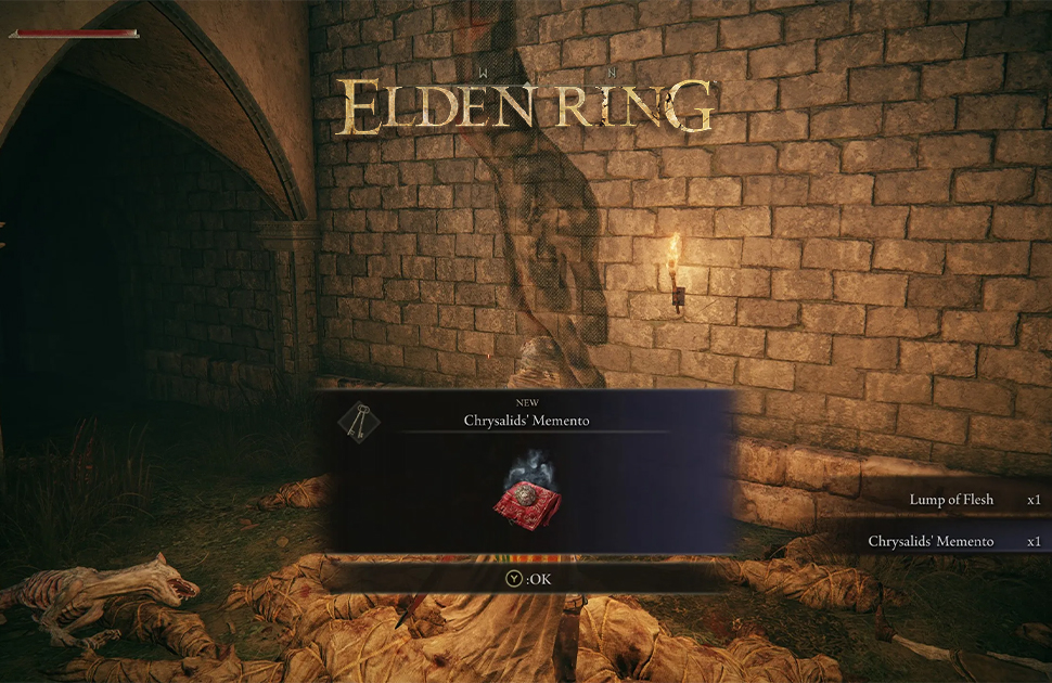 محل Chrysalid’s Memento در Elden Ring