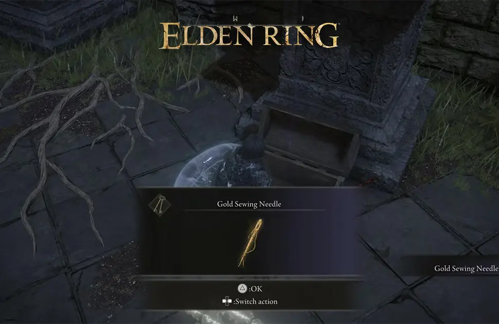 محل Gold Sewing Needle در Elden Ring