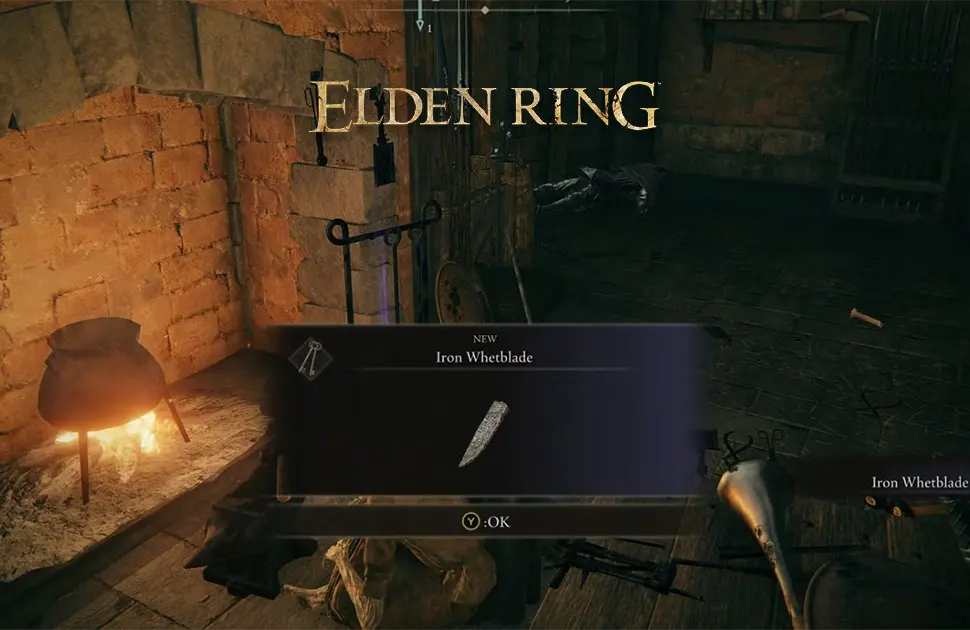 مکان Iron Whetblade در Elden Ring