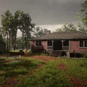 مکان مخفیگاه‌های خانه‌های روستایی در Red Dead Redemption 2