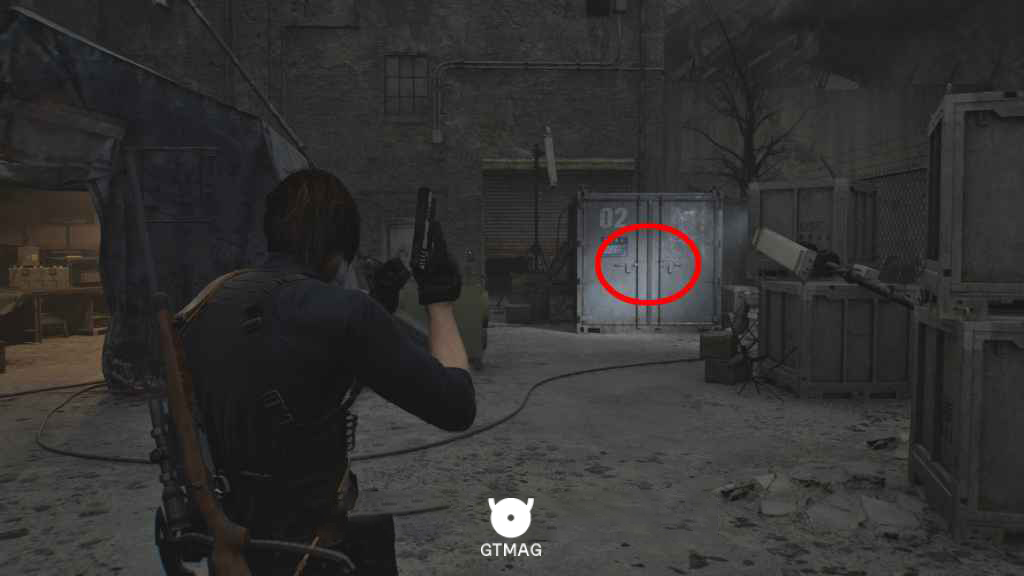 کانتینر BSAA شماره 2 در بازی Resident Evil Requiem