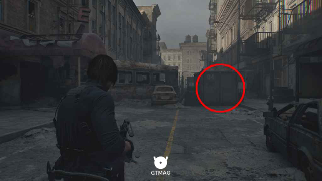 باز کردن 3 کانتینر BSAA در East Raccoon City