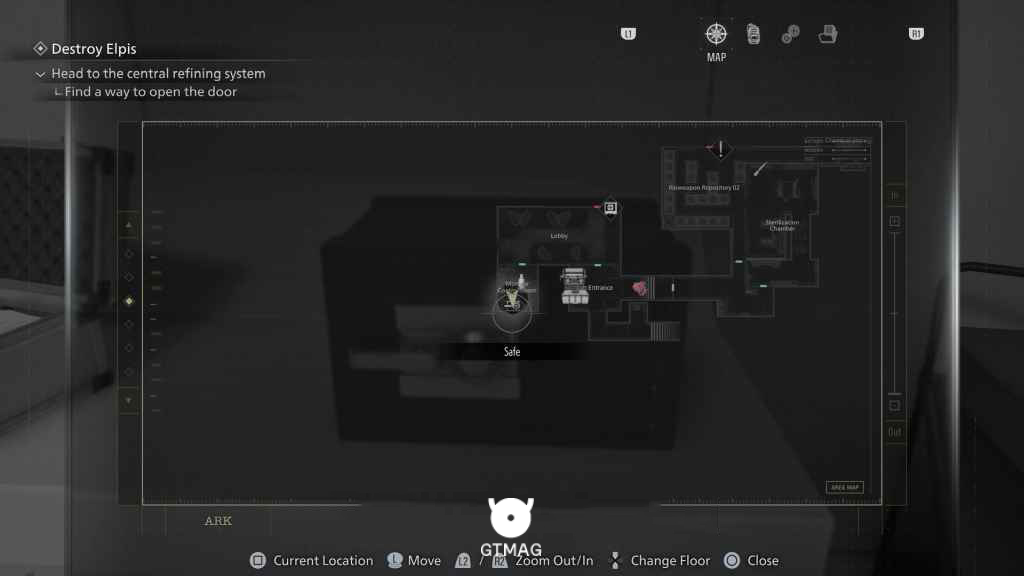 Safe #5 &ndash; Monitor Control Room در بازی Resident Evil Requiem