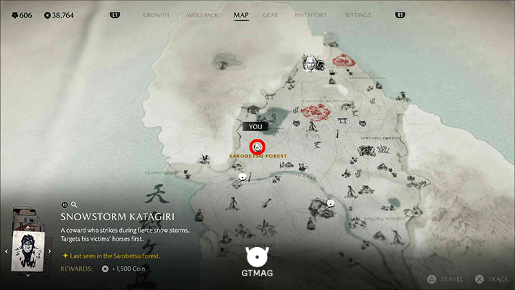 اسنو استورم کاتاگیری Bounty محل Ghost of Yote در بازی