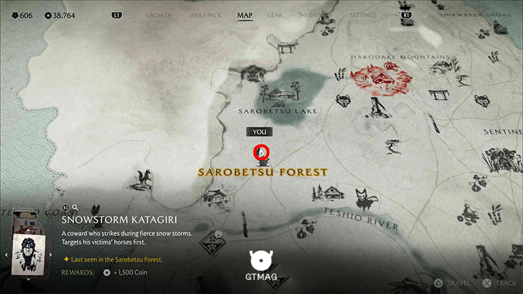 اسنو استورم کاتاگیری Bounty محل Ghost of Yote در بازی