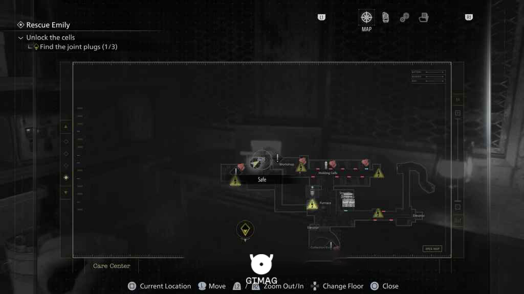 مکان Safe #3 + Raccoon Roundup Map (Rhodes Hill)