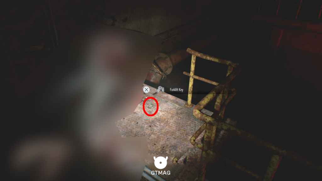 تصویری از آیتم کلیدی: Forklift Key