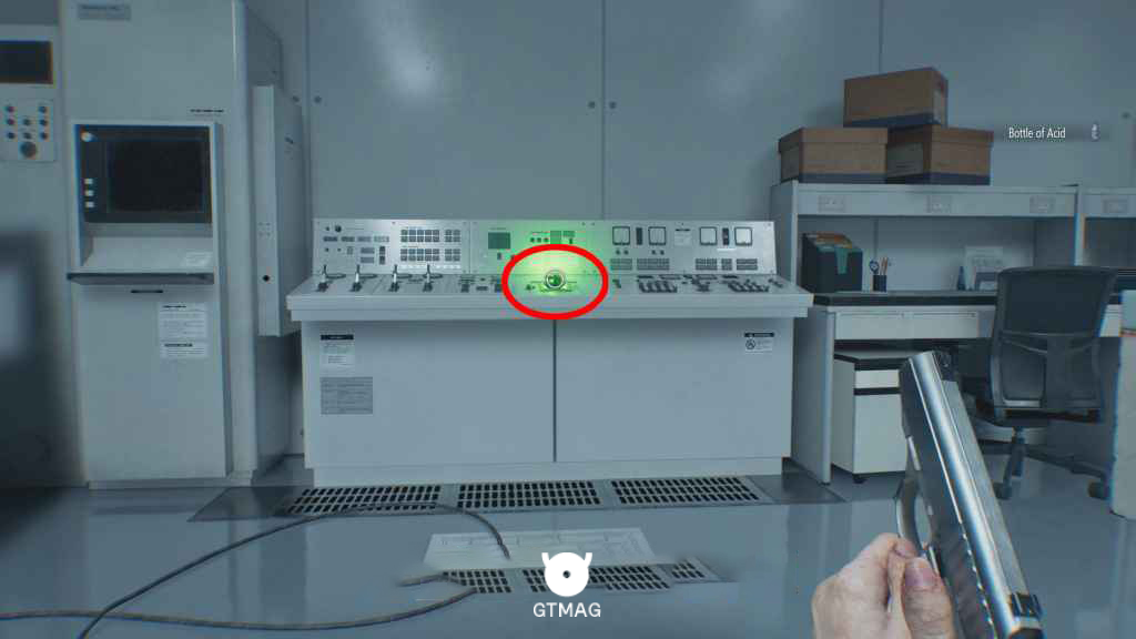 تصویری از آیتم کلیدی: Override Key (Dump Control Room)