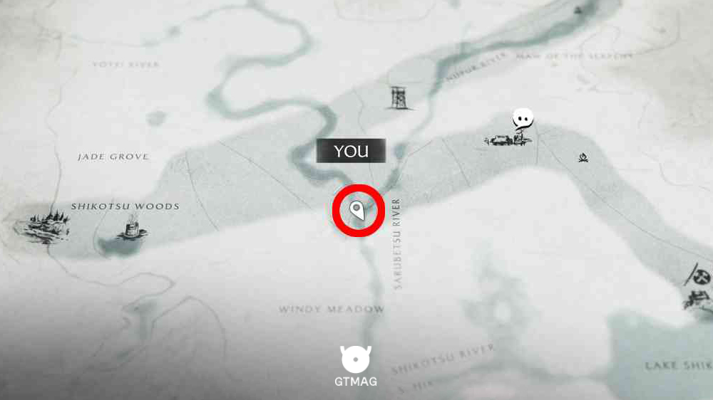 محل شروع the oni در بازی ghost of yotei