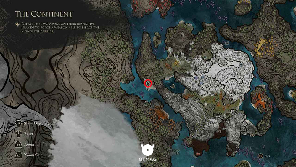 منطقه The Continent - مکان تمام آیتم&zwnj;های قابل جمع&zwnj;آوری بخش Act 2 در Clair Obscur: Expedition 33