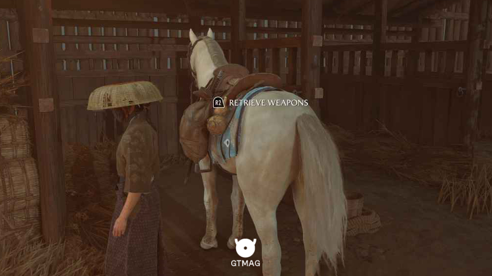سلاح هایتان را بردارید در بازی ghost of yotei