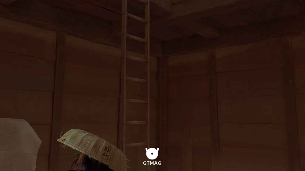 استفاده از نردبان در بازی ghost of yotei