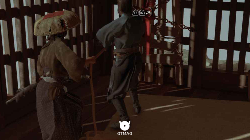 کنترل شخصیت در بازی ghost of yotei