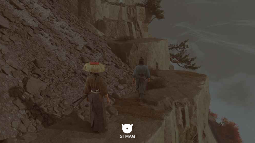 مسیر پایین بروید در بازی ghost of yotei