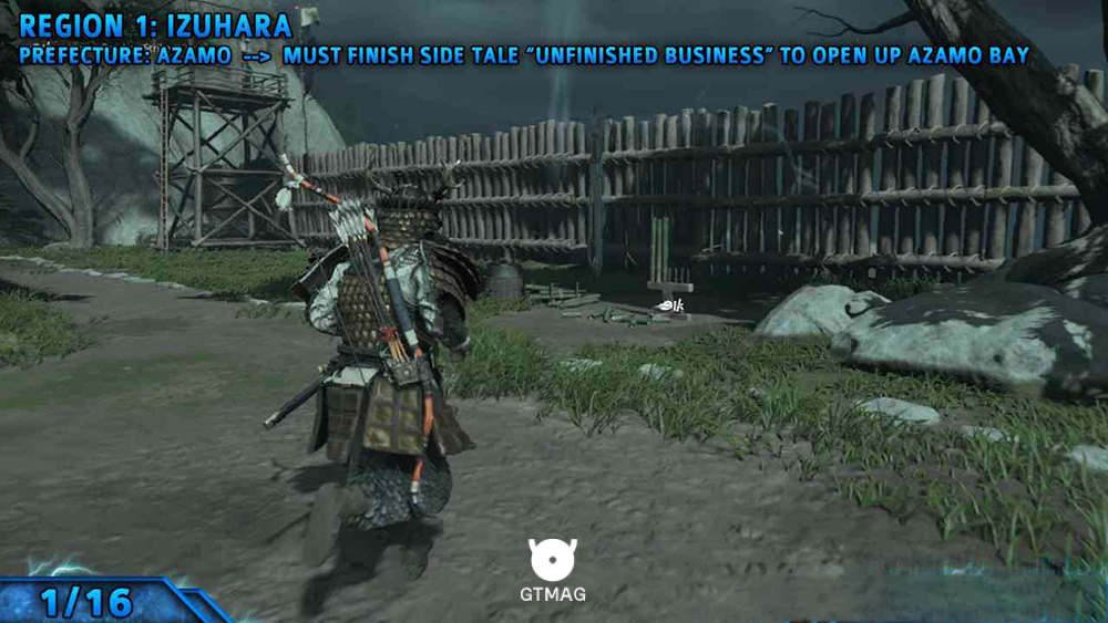 Bamboo Strike شماره 1: Azamo Bamboo Strike - تمام موقعیتهای Bamboo Strike در Ghost of Tsushima