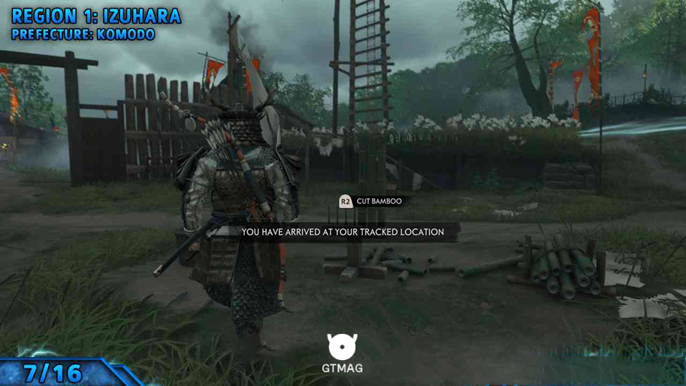 Bamboo Strike شماره 7: Komoda Bamboo Strike - تمام موقعیت&zwnj;های Bamboo Strike در Ghost of Tsushima