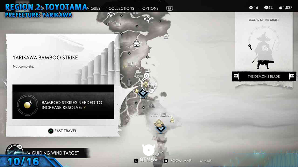Bamboo Strike شماره 10: Yarikawa Bamboo Strike - تمام موقعیت&zwnj;های Bamboo Strike در Ghost of Tsushima