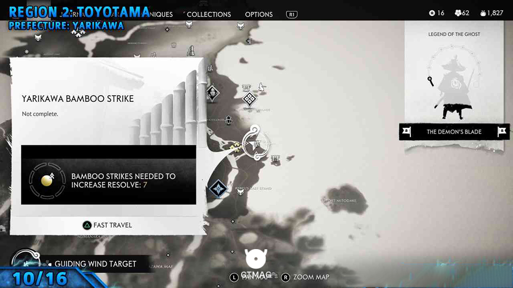 Bamboo Strike شماره 10: Yarikawa Bamboo Strike - تمام موقعیت&zwnj;های Bamboo Strike در Ghost of Tsushima