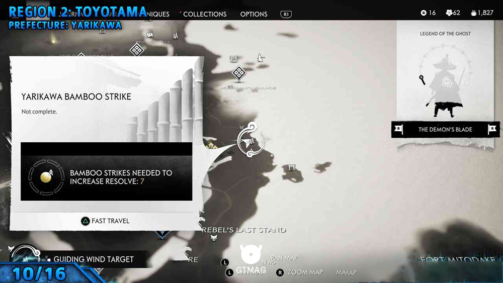 Bamboo Strike شماره 10: Yarikawa Bamboo Strike - تمام موقعیت&zwnj;های Bamboo Strike در Ghost of Tsushima