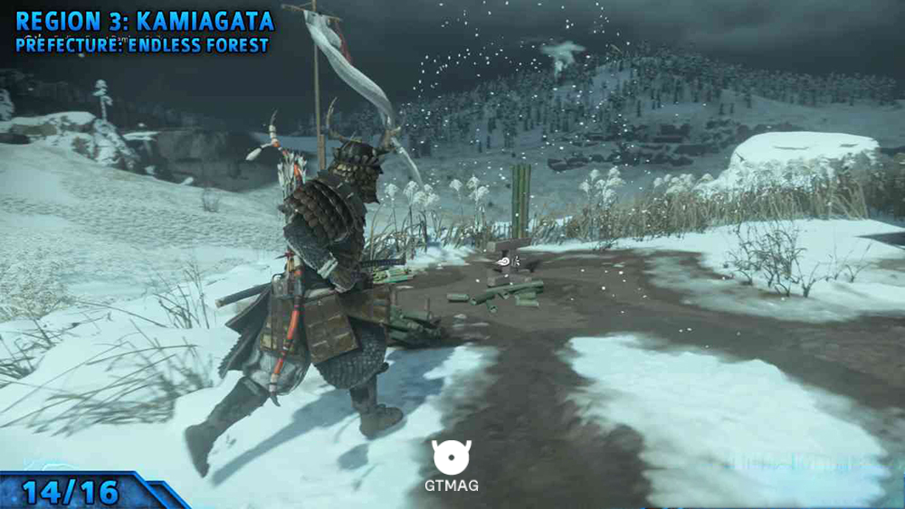 Bamboo Strike شماره 14: Endless Forest Bamboo Strike - تمام موقعیت&zwnj;های Bamboo Strike در Ghost of Tsushima
