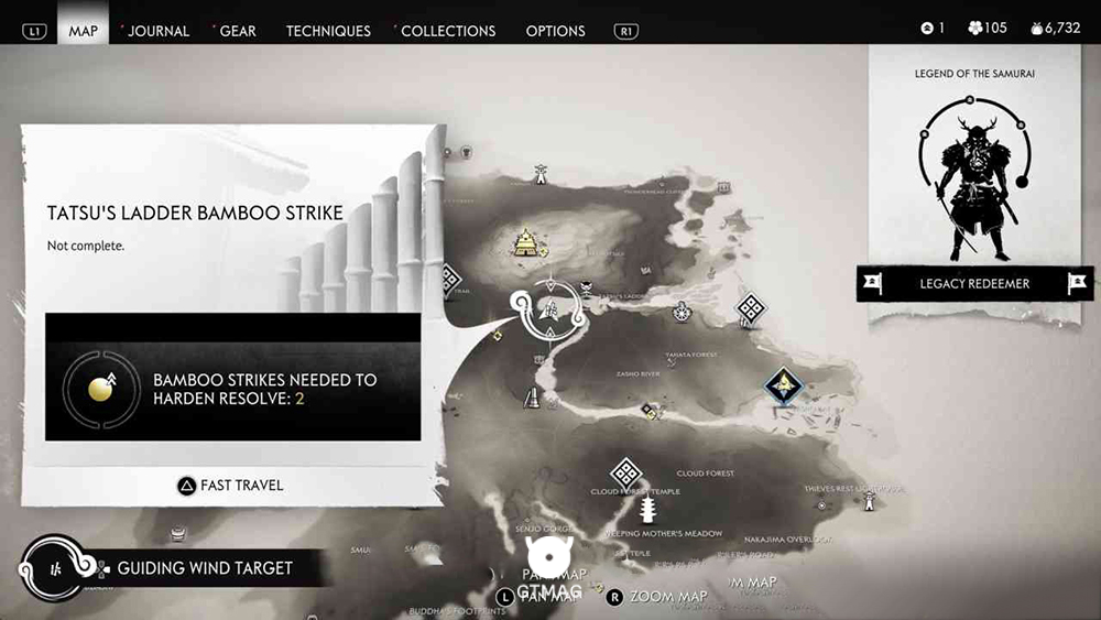Bamboo Strike شماره 17 - تمام موقعیت&zwnj;های Bamboo Strike در Ghost of Tsushima