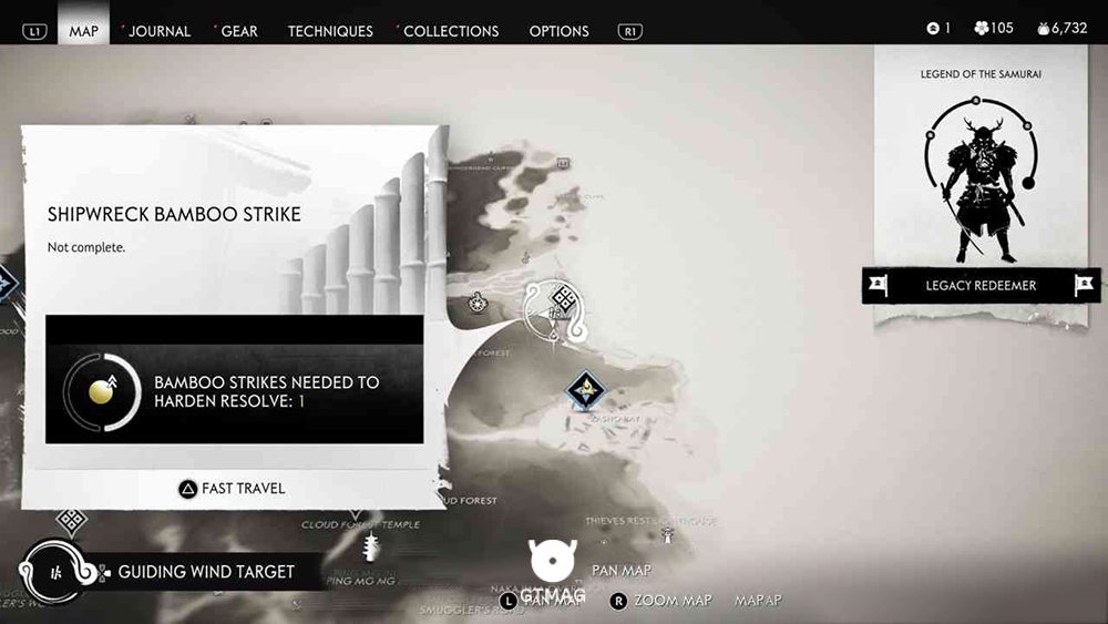 Bamboo Strike شماره 18 - تمام موقعیت&zwnj;های Bamboo Strike در Ghost of Tsushima
