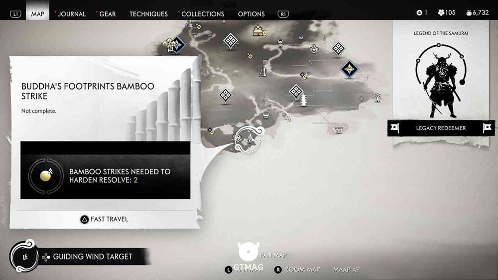Bamboo Strike شماره 19 - تمام موقعیت&zwnj;های Bamboo Strike در Ghost of Tsushima