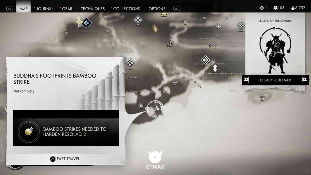 Bamboo Strike شماره 19 - تمام موقعیت&zwnj;های Bamboo Strike در Ghost of Tsushima