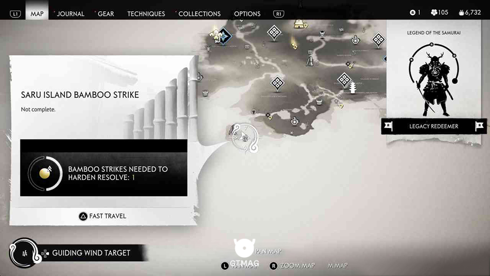Bamboo Strike شماره 20 - تمام موقعیت&zwnj;های Bamboo Strike در Ghost of Tsushima
