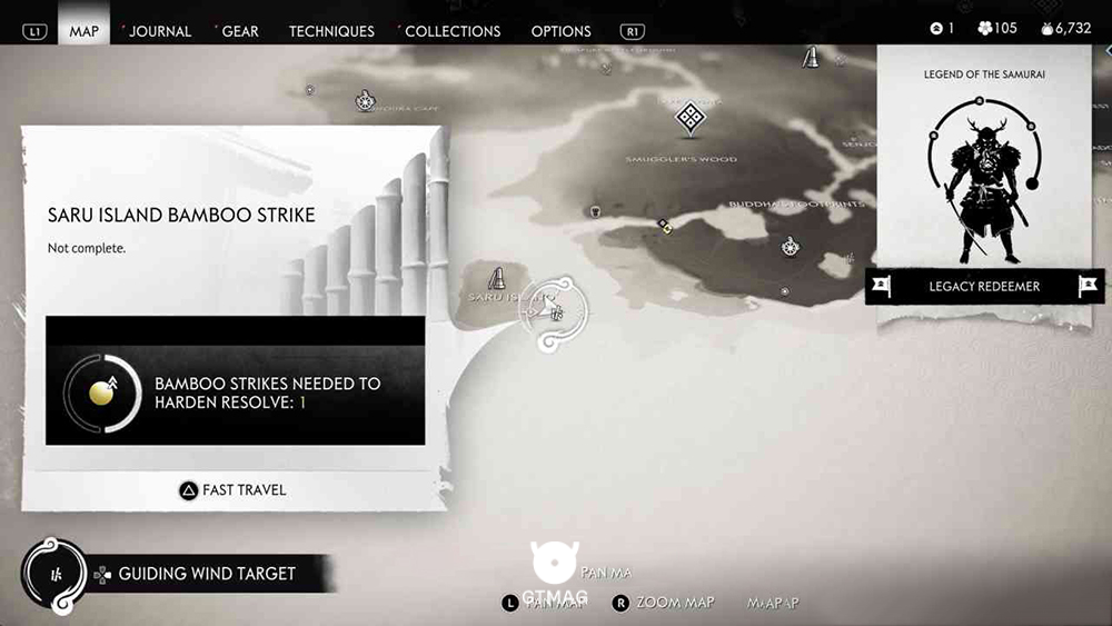 Bamboo Strike شماره 20 - تمام موقعیت&zwnj;های Bamboo Strike در Ghost of Tsushima