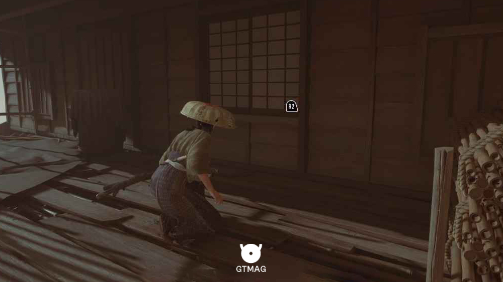 از پنجره بالا بروید در بازی ghost of yotei