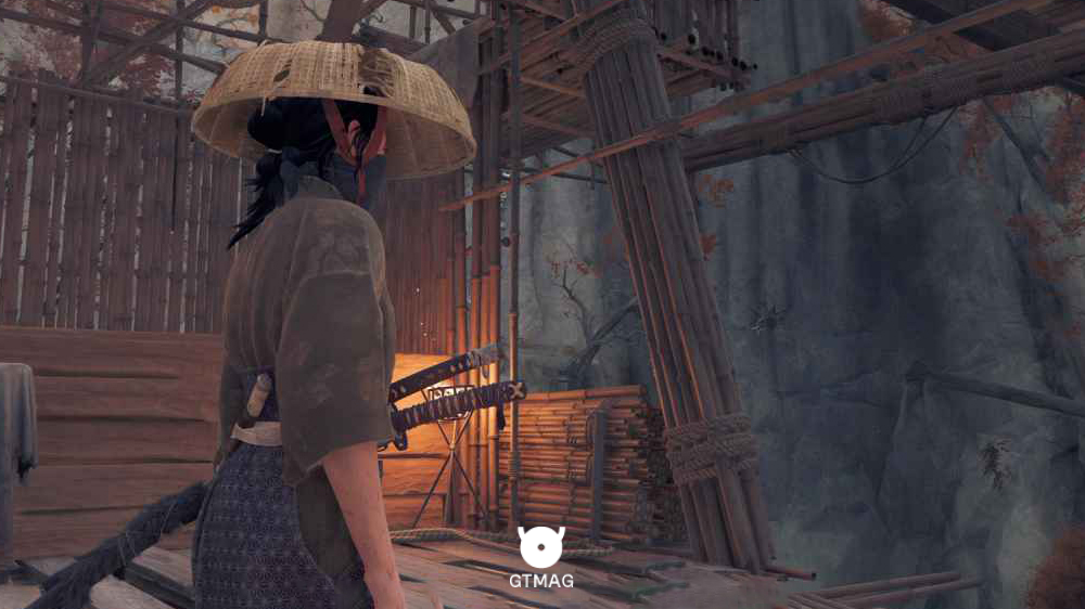 دو طبقه داربست در بازی ghost of yotei
