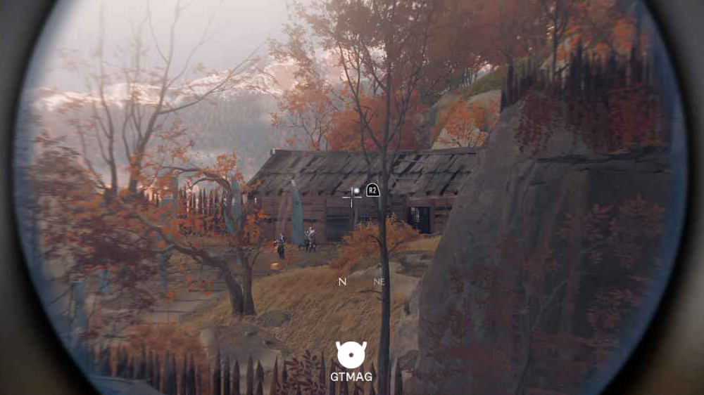 آخرین نقطه در بازی ghost of yotei