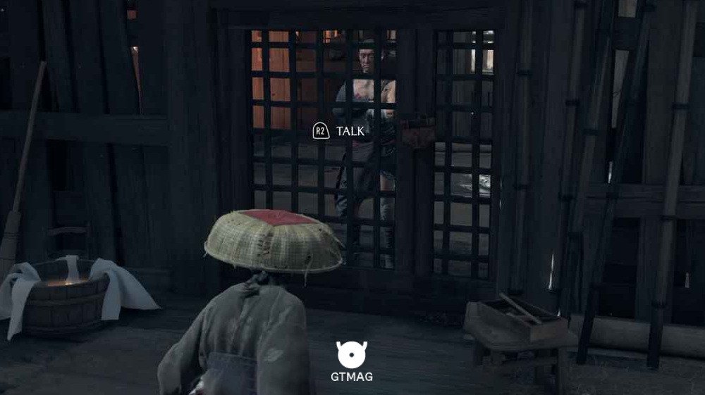 صحبت کردن با mad goro در بازی ghost of yotei