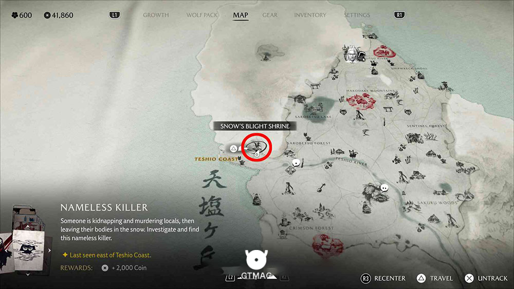 8 - Snow's Blight Hideout - Yotei Six Camp - تمام مکانها و راهحلهای Nine Tails Puzzle Box در Ghost of Yotei